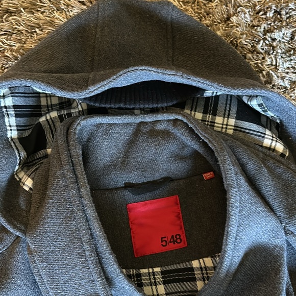 5|48 Saks Fifth Wool Jacket/Coat - Picture 2 of 5